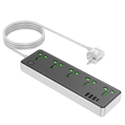 Hoco AC13A Talento 9 Ports 2500W Multifunctional Power Strip